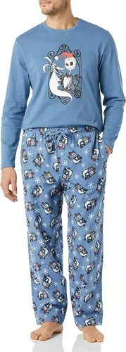 Vista 14 de Amazon Essentials Disney Marvel Star Wars Conjunto de pijama de franela para hombres 2 piezas Marvel Capitán América