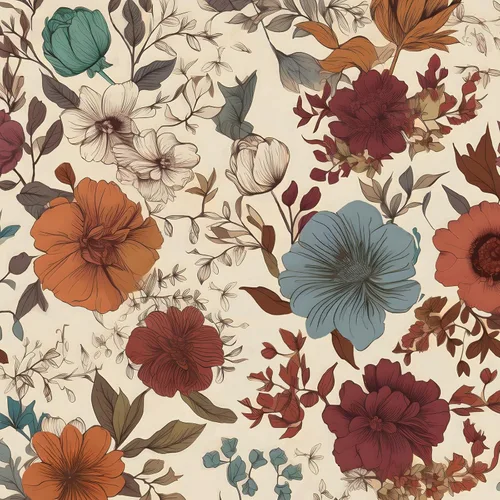 Vista 16 de ILHIIOR Papel tapiz floral azul oscuro para despegar y pegar, papel de contacto de hojas bohemias, papel de contacto con flores oscuras, extraíble