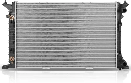 Vista 35 de SCITOO Conjunto de radiador de aluminio refrigerante del motor para 1986-1994 para Nissan D21 2.4L 3.0L 1987 para Nissan para Pathfinder 2.4L
