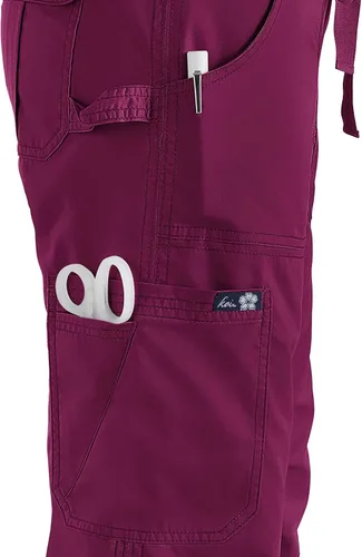 Vista 3 de Koi - Pantalón médico cargo Lindsey resistente para mujer