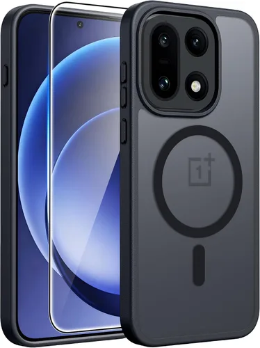 Vista 67 de FNTCASE - Funda para iPhone 16 Pro: magnética, mate, translúcida, de grado militar, protectora contra caídas, resistente, fina, duradera y a prueba