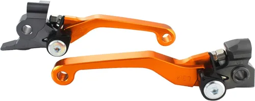 Vista 2 de Manija de palanca de freno de embrague de pivote plegable CNC para motocicleta SX XCW XC SX-F XC-W XC-F XCF-W EXC-F 125 150 250 300 450 500 Dirt