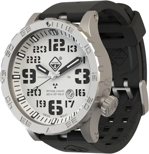 Vista 44 de HAZARD 4 Heavy Water Diver™ : Titanium Tritium Dive-Watch