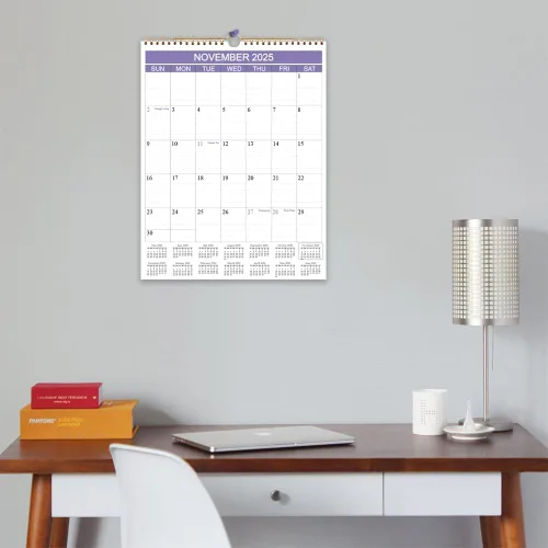 Vista 7 de Calendario 2026 – Calendario de pared 2026 de abril de 2026 a diciembre de 2026, calendario 2026 con papel grueso para planificación y organización