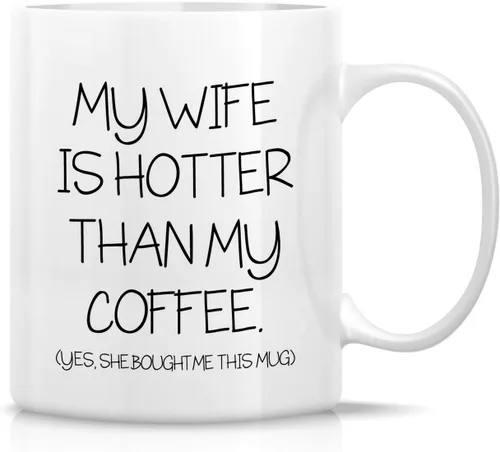 Vista 20 de Retreez Taza divertida – I Love You to The Moon & Back - Tazas de café de cerámica de 11 onzas – Divertido, sarcasmo, sarcástico, motivacional