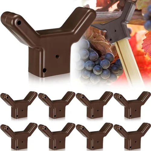 Vista 15 de Yungyan 2 soportes para árboles, soporte de plástico para ramas de frutas, soporte para árbol que evita que se rompan para viñedos, jardines