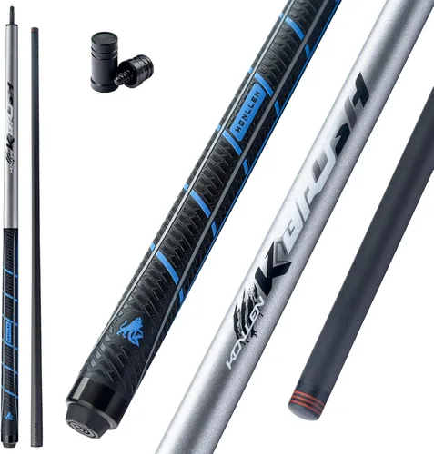 Vista 11 de KONLLEN Carbon Fiber Break Cue, 58" 2-Piece Heavy Hitter Pool Break Cue Stick with 12.9mm Tip, Professional Billiards Break Stick