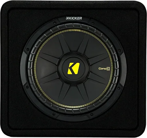 Vista 4 de KICKER Subwoofer VCWC124 CompC de 12" en carcasa ventilada de 4 ohmios