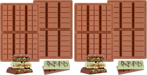 Vista 12 de Moldes de silicona para bombas de chocolate caliente de 24 agujeros, 2 paquetes de mini moldes de semiesfera de 1 pulgada de media esfera para hacer