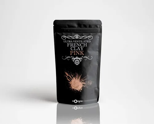 Vista 4 de Mystic Moments Arcilla natural francesa ultra ventilada rosa 2.2 lbs - Vegano puro y natural libre de OMG