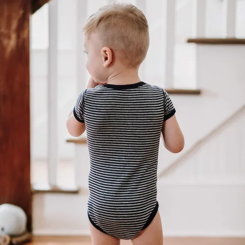 Vista 3 de Burts Bees Baby baby-boys Bodysuits 5-pack Short Long Sleeve One-pieces 100 Organic Cotton