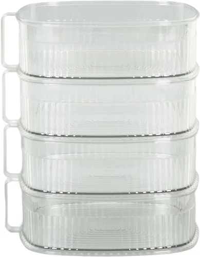 Vista 11 de Cubierta antipolvo de alimentos para almacenamiento de sobrantes, cubierta transparente para el polvo de platos, cubiertas de platos de varias