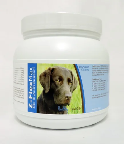 Vista 59 de Healthy Breeds Afghan Hound Z-Flex Max - Masticables suaves para cadera y articulaciones, 100
