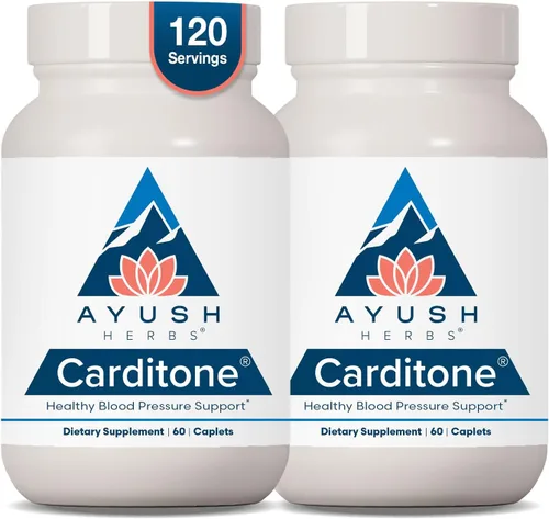 Vista 8 de Carditone, 60 cápsulas Ayush Herbs, 891501001111, Blanco, 1, 1