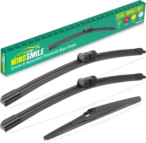 Vista 12 de 15" 15" 13" Juego de 3 limpiaparabrisas de repuesto para parabrisas para Jeep Wrangler 2007-2017 / Jeep Wrangler JK 2008-2018 limpiaparabrisas