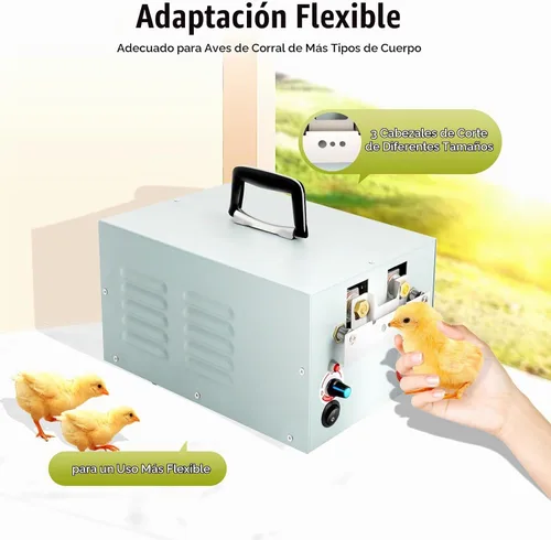 Vista 4 de Pollo automático Debeaking Machine, equipo eléctrico del corte del pollo Debeaker de la máquina 110V Debeaking