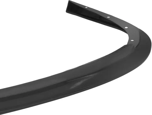 Vista 5 de Compatible con/reemplazo para parachoques delantero, CS1 estilo PU alerón de labio delantero negro, se adapta a Subaru Impreza WRX STi Hatchback