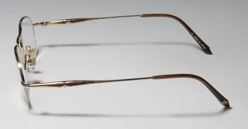 Vista 4 de Kata Noa - Gafas de diseño de media llanta con combinación de colores para hombremujer