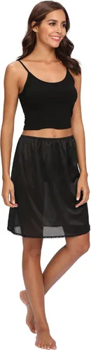 Vista 5 de Medio Slip para mujer debajo del vestido de encaje sedoso