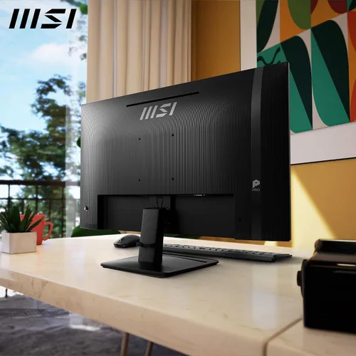 Vista 3 de MSI PRO MP271A E2 - Monitor de 27 pulgadas IPS 1920 x 1080 (FHD) para juegos y oficina, 120Hz, Free-Sync, HDMI, DisplayPort, Puerto VGA, Montaje