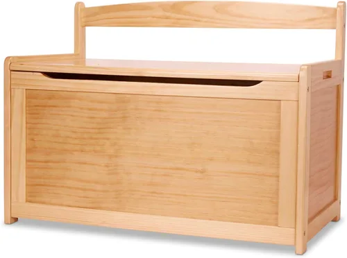 Vista 10 de Melissa & Doug Baúl de madera resistente para juguetes