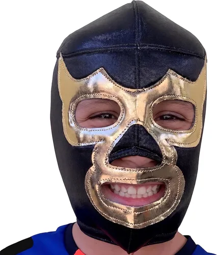 Vista 9 de Make It Count (Pick your) Máscara de lucha libre Luchador para niños y jóvenes (niños - Ajuste)