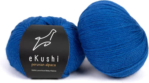 Vista 36 de 100% Hilo de Alpaca Baby para Tejer y Ganchillo - 1 Cono de Hilo Premium DK - Ligero, Hipoalergénico y Térmico Hecho en Perú - Ideal para Proyectos