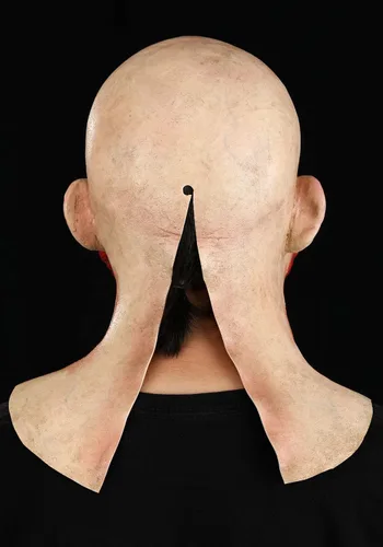 Vista 4 de Fun Costumes Máscaras de anfitrión para adultos Máscara de anfitrión moldeada de látex con relleno de espuma, máscaras inmortales para disfraces