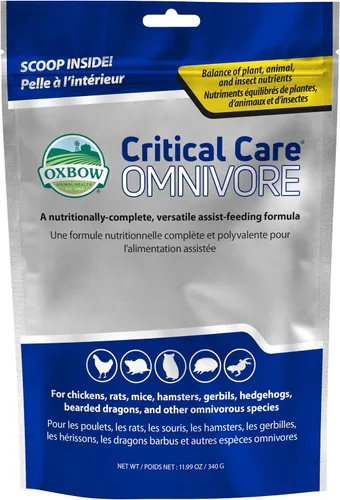 Vista 8 de Oxbow Critical Care Omnívore Recovery Food, hámsters, ratas y ratones, 2.47