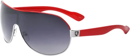 Vista 8 de Khan Shuttle - Gafas de sol de una pieza con escudo Negro dorado