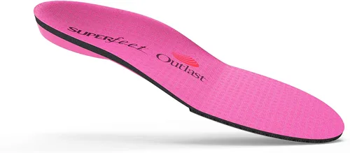Vista 2 de Superfeet Plantillas premium rosa intenso para mujer, rosa