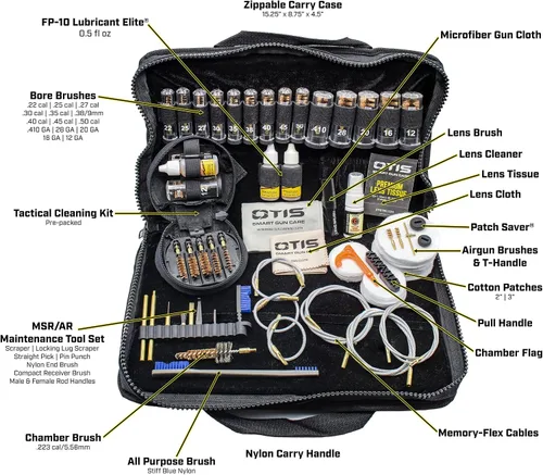 Vista 4 de Otis Technology Smart Gun Care Elite - Kit de limpieza para pistola de boca