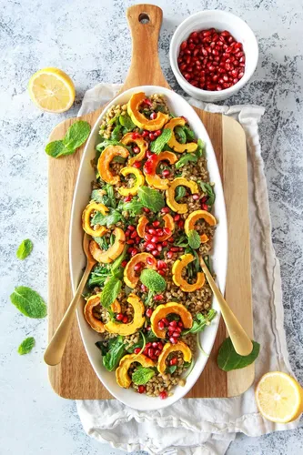 Vista 5 de Tazah Freekeh Trigo duro asado 17.63 onzas de trigo verde 1.1 libras