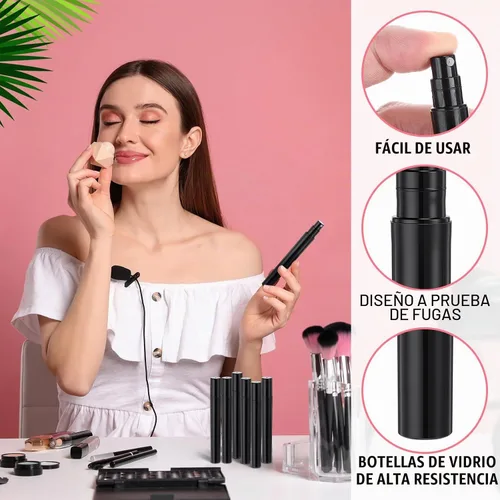 Vista 3 de Tanlade - Mini botellas de spray de 0.2 fl oz