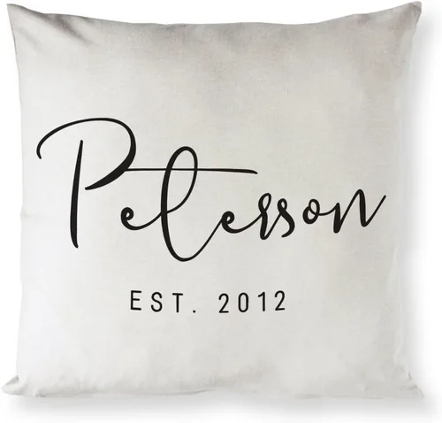 Vista 11 de The Cotton & Canvas Co. Home is Wherever I'm with You - Funda de almohada, funda de cojín, funda de almohada decorativa