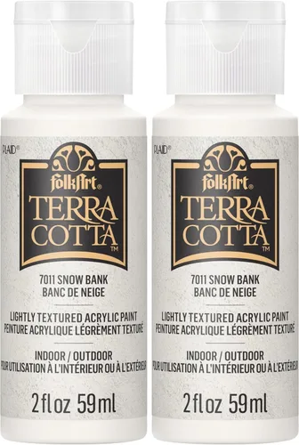 Vista 22 de FolkArt, Snowbank Pintura Acrílica Surtida 2 fl oz / 59ml Terra Cotta Para Manualidades DIY Fáciles de Aplicar, Suministros de Arte Con Acabado