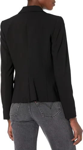 Vista 3 de Calvin Klein Women's Two Button Lux Blazer (Petite, Standard, & Plus)