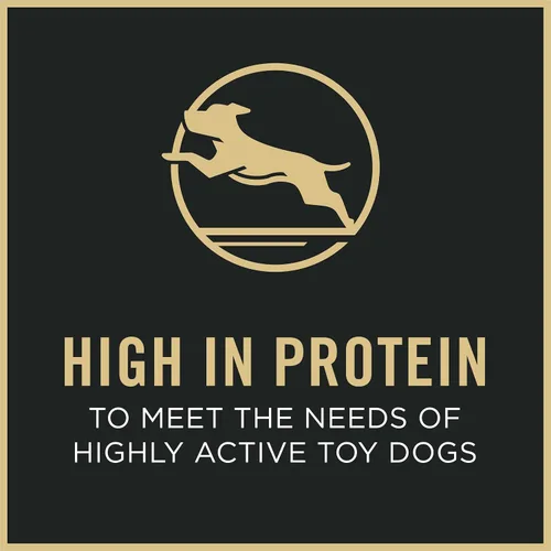 Vista 4 de Purina Pro Plan Toy Breed - Alimento para perros, fórmula de pollo y arroz con probióticos vivos garantizados, bolsa de 5 libras
