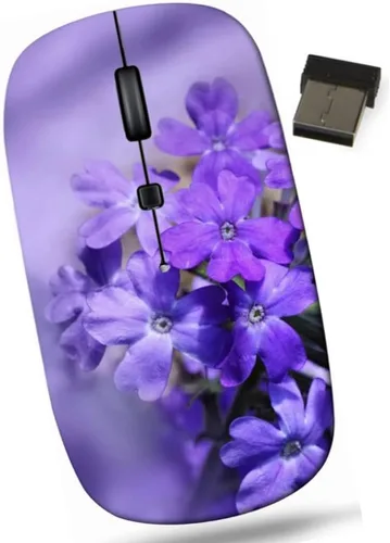 Vista 6 de maizi Ratón inalámbrico personalizado para Mac Book Ordenador portátil personal, Ratones inalámbricos para Mac ID de imagen: 26623051 Pétalos