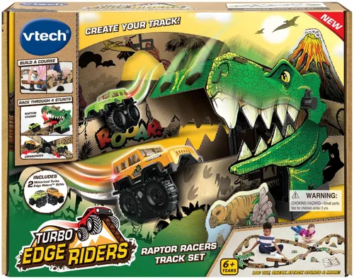 Vista 7 de VTech Turbo Edge Riders Raptor Racers Track Set