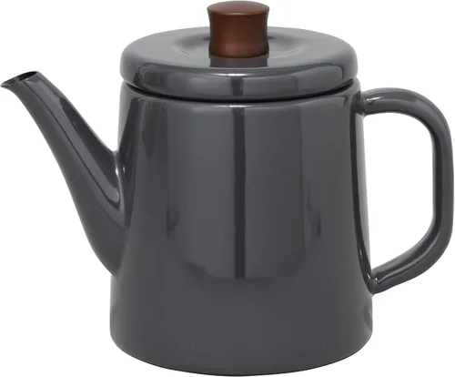 Vista 6 de Noda Enamel Kettle, 0.3 gal (1.5 L), Enameled Porchka Pot, Made in Japan
