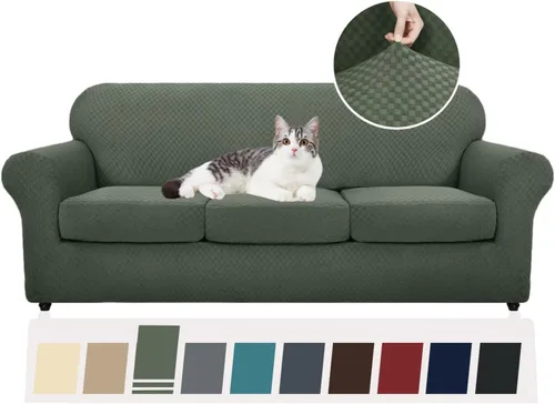Vista 125 de YEMYHOM - Fundas elásticas para cojín individual, protector de sofá, silla, asiento, funda deslizante, funda suave de sofá, reemplazo, grande, a