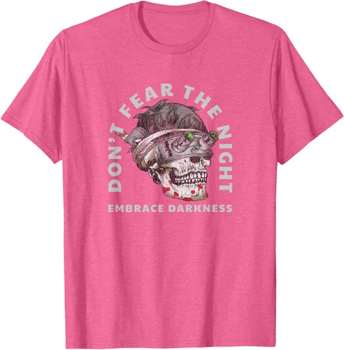 Vista 24 de Camiseta táctica militar con diseño de calavera con visión nocturna Negro