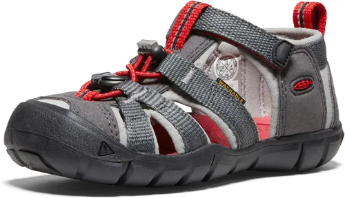 Vista 24 de KEEN Sandalias unisex para niños Seacamp 2 CNX con puntera cerrada Azul Azur/Blanco Estrella