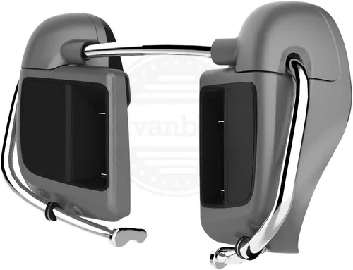 Vista 36 de Kits de calentadores de piernas con ventilación y combinación de color con guantera para Harley Davidson Touring Street Road King Glide FLTR 2014