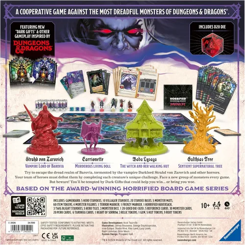 Vista 6 de Ravensburger Horrified: Dungeons & Dragons Ravenloft Strategy Game
