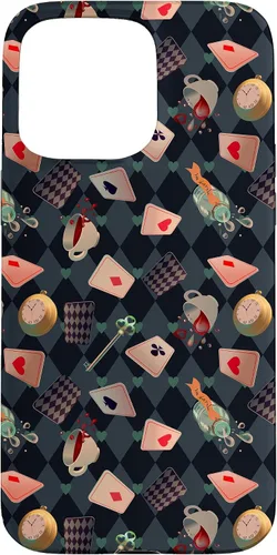 Vista 28 de Funda de regalo para iPhone 16 con diseño de cuento de hadas de Alicia en el país de las maravillas