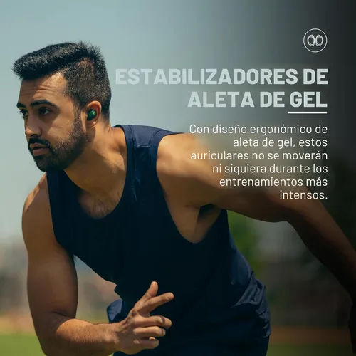 Vista 6 de Raycon Paquete de auriculares inalámbricos Bluetooth 2X (negro y azul) - Micrófono integrado de 56 horas de batería, IPX7 impermeable, cancelación
