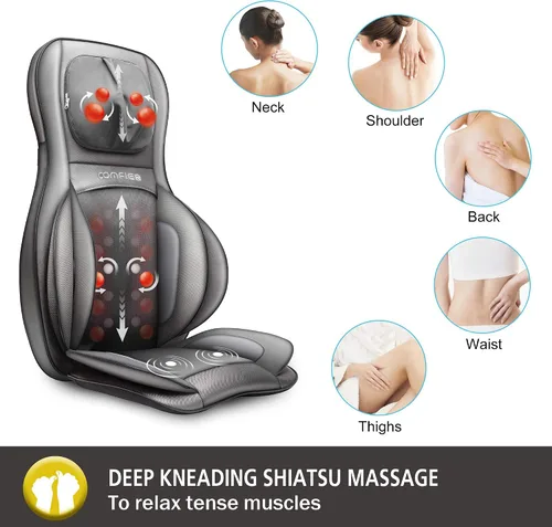 Vista 3 de COMFIER Masajeador de manos inalámbrico para cuello y espalda