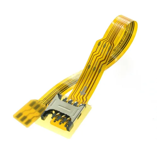 Vista 9 de chenyang Micro SD TF Kit de tarjeta de memoria TF macho a hembra Cable de extensión plano suave FPC 3.9 in